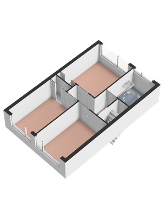 Floorplan - Verdistraat 46, 3752 WP Bunschoten-Spakenburg